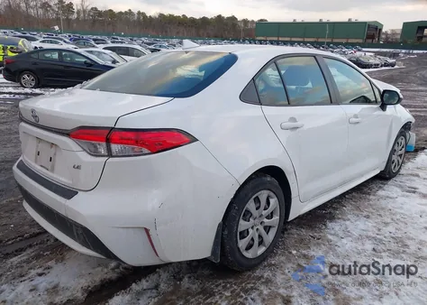 2020 Toyota Corolla Le из США, поврежденный, VIN JTDEPRAE8LJ105626